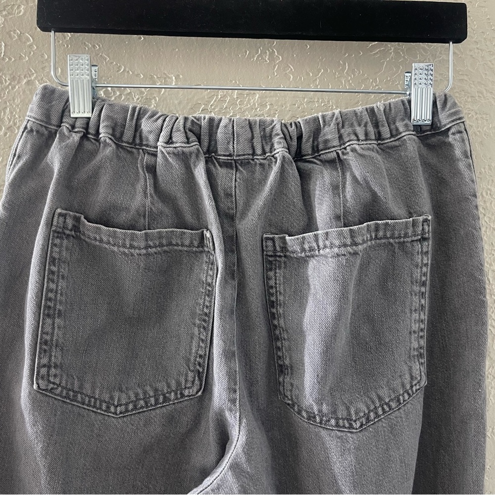 Y2K Zara Women’s‎ Casual Heather Gray Baggy Drawstring Waist Pants Size Small - Picture 6 of 10